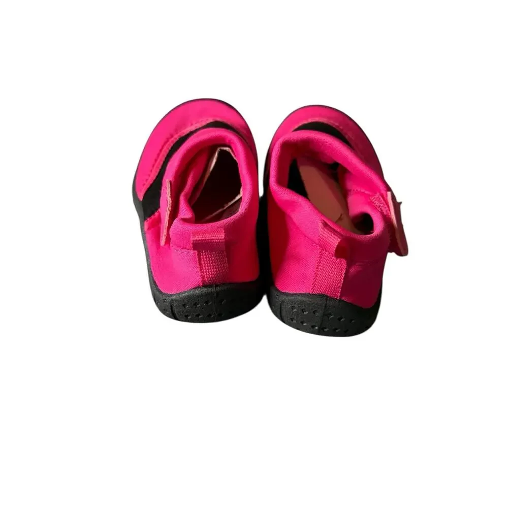 Destination Holiday Girls Pink Black Water Shoes Toddler Girls Size 6